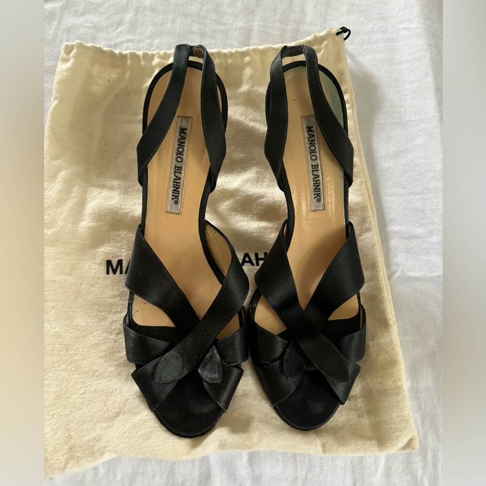 Manolo Blahnik shoes.